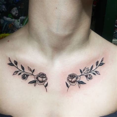 tattoo en la clavicula hombre|50 Tatuajes en la clavícula para HOMBRES